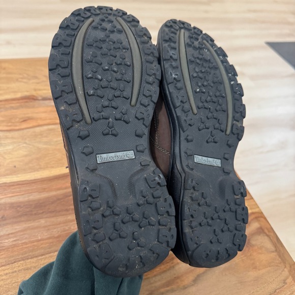 Timberland Leather Oxfords Comfort Casual‎ Walking Shoes Brown Mens 9.5M - Picture 5 of 10